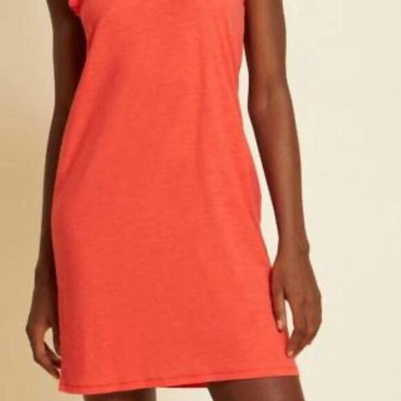 Nation LTD Steffi Mini Dress Size XS Red Flutter Sleeve Cotton - Picture 1 of 7